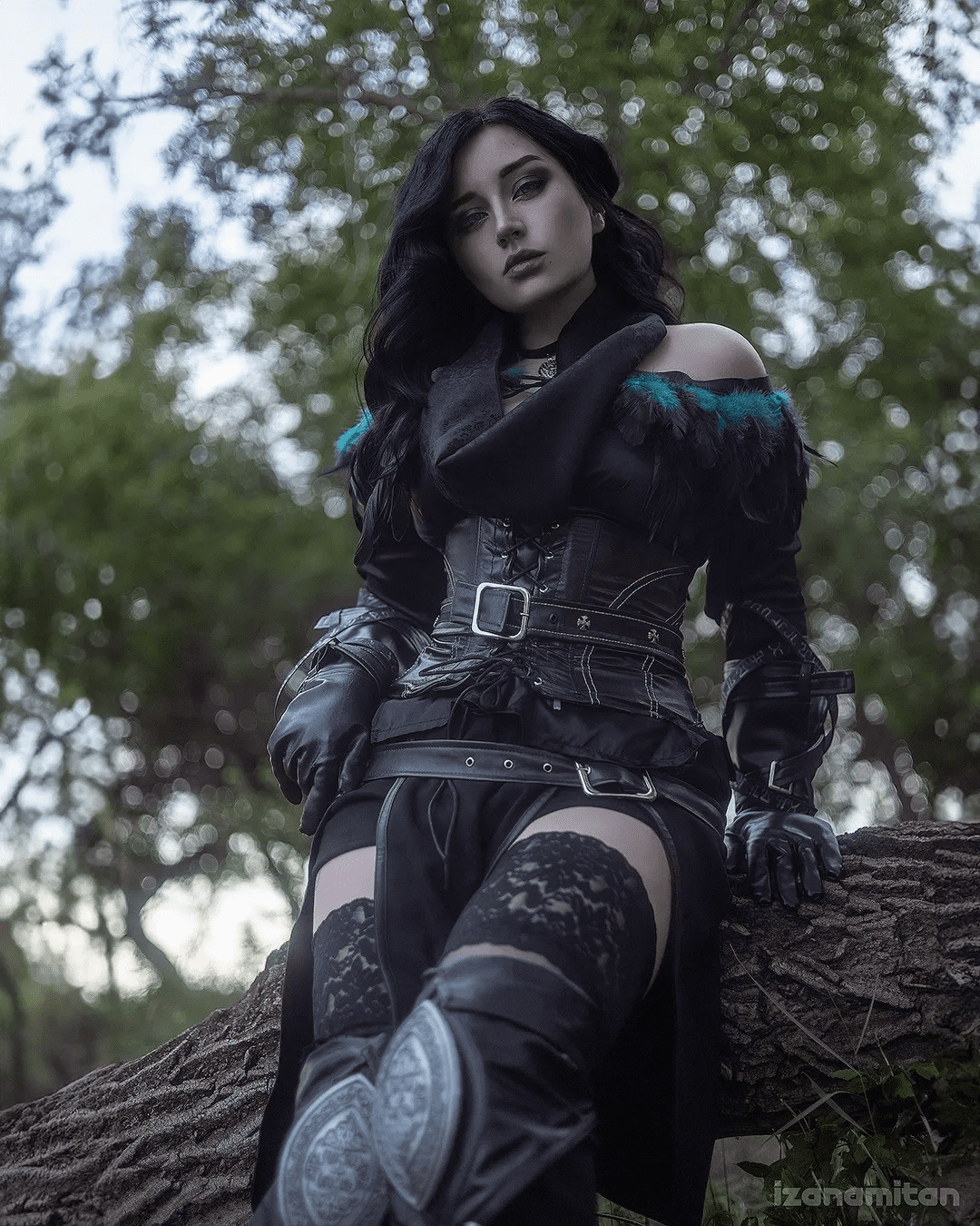 Косплей: Izanamitan, персонаж: Йеннифэр из "Ведьмака". Vk.com/izanami_cosplay