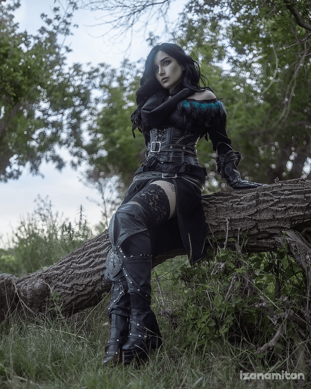Косплей: Izanamitan, персонаж: Йеннифэр из "Ведьмака". Vk.com/izanami_cosplay
