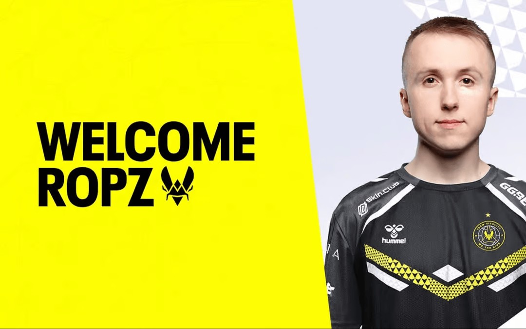 Официально: ropz в Team Vitality