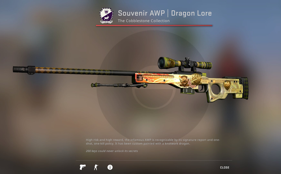 AWP&nbsp;| DragonLore