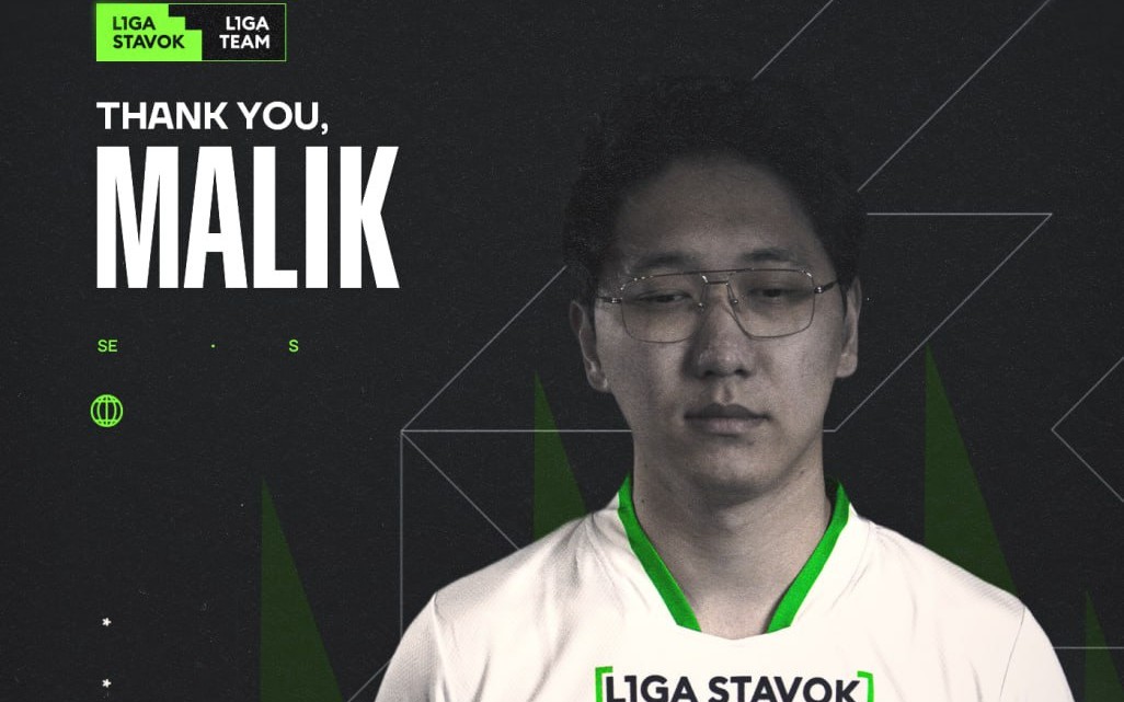 Malik уходит из состава L1GA TEAM — игрок выставлен на трансфер после неудачного сезона